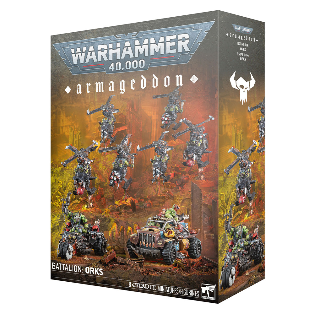 Games Workshop Warhammer 40k Armageddon Battalion: Orks 73-501