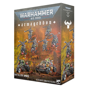 Games Workshop Warhammer 40k Armageddon Battalion: Orks 73-501