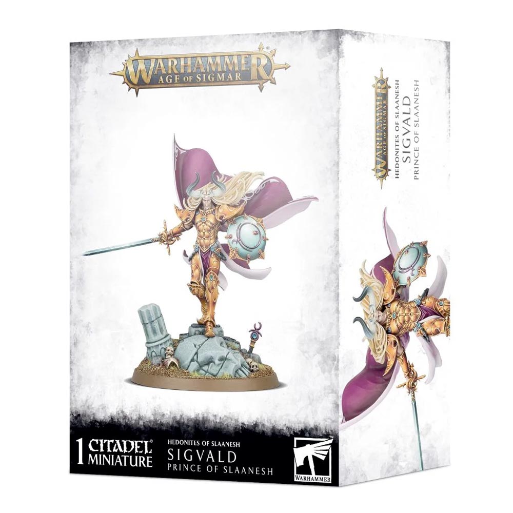 Games Workshop Hedonites: Sigvald Prince Of Slaanesh Warhammer AoS 83-84
