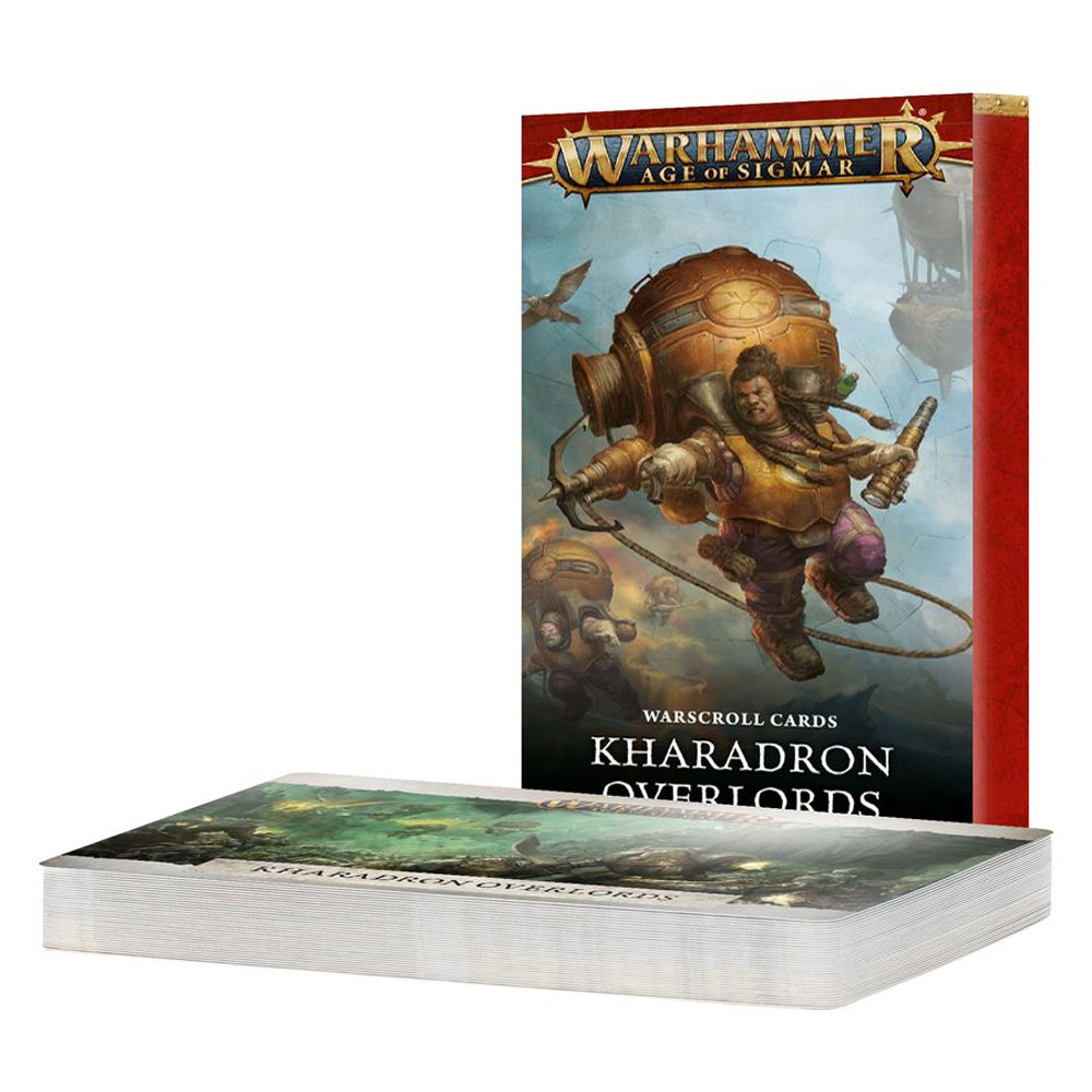 Games Workshop Warhammer AoS: Warscroll Cards: Kharadron Overlords 84-03