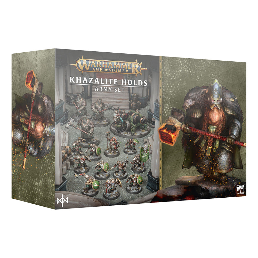 Games Workshop Warhammer Age of Sigmar Khazalite Holds Army Set 84-05