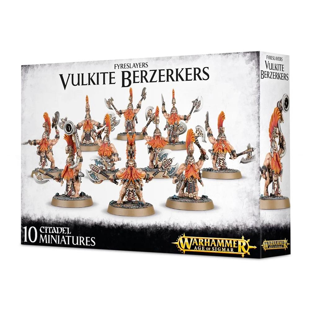 Games Workshop Fyreslayers: Vulkite Berzerkers 84-25