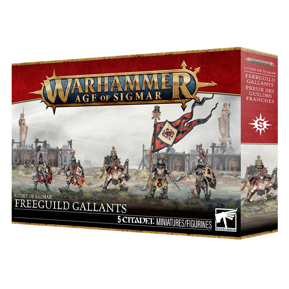 Games Workshop Warhammer Age of Sigmar Cities of Sigmar Freeguild Gallants 86-08