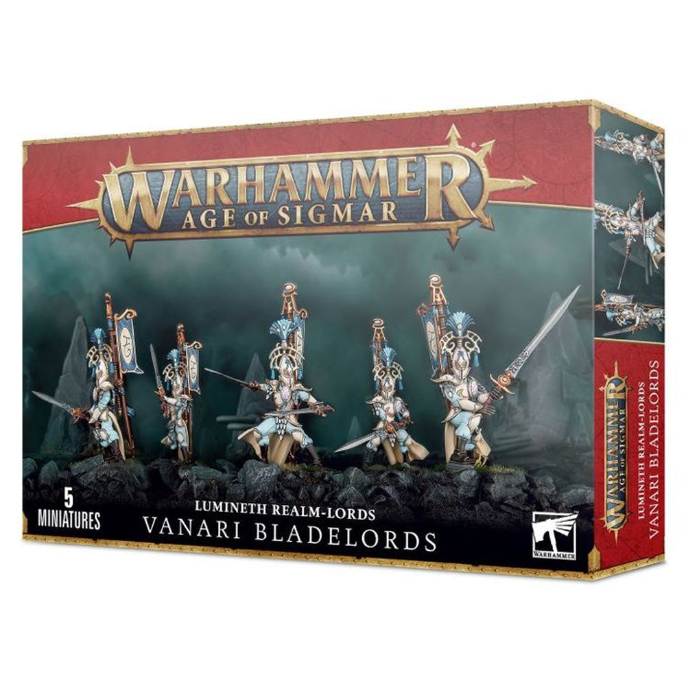 Games Workshop Lumineth Realm-Lords Vanari Bladelords Warhammer AoS 87-23
