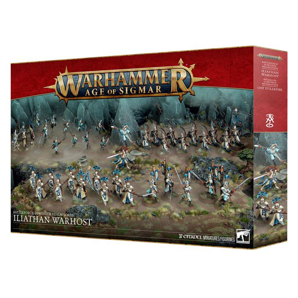 Games Workshop Warhammer AoS Lumineth Realmlords: Iliathan Warhost 87-42