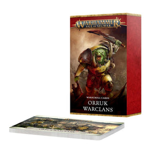 Games Workshop Warhammer Age of Sigmar Warscroll Cards: Orruk Warclans 89-04