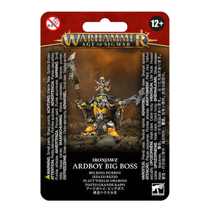 Games Workshop Warhammer Age of Sigmar Orruk Warclans: Ardboy Big Boss 89-57