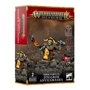 Games Workshop Warhammer Age of Sigmar Orruk Warclans: Zoggrok Anvilsmasha 89-62