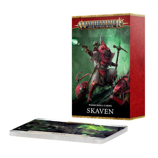 Games Workshop Warhammer Age of Sigmar Warscroll Cards: Skaven 90-05