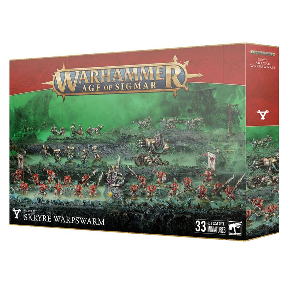Games Workshop Warhammer Age of Sigmar Skaven: Skryre Warpswarm Battleforce Box
