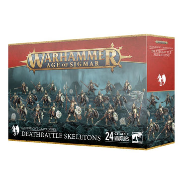 Games Workshop Warhammer AoS Soulblight Gravelords: Deathrattle Skeletons 91-42