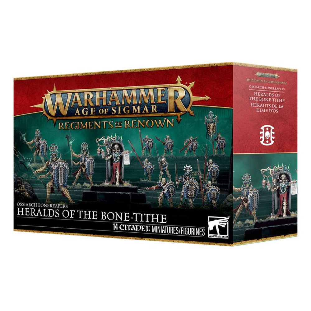 Games Workshop Warhammer AoS Ossiarch Bonereapers: Heralds/Bone-Tithe 94-43