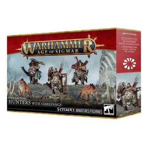 Games Workshop Warhammer Age of Sigmar Ogor Mawtribes Hunters w/Sabrefangs 95-23