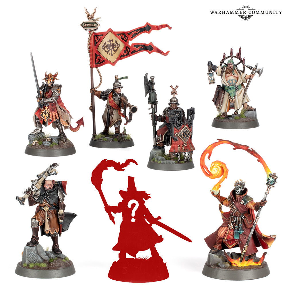 Warhammer AoS Heroes Miniatures: Cities of Sigmar - Sealed Box of 8