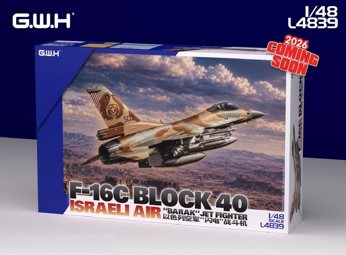 Great Wall Hobby L4839 F-16C Block 40 Israeli Air Force "Barak" 1:48 Model Kit