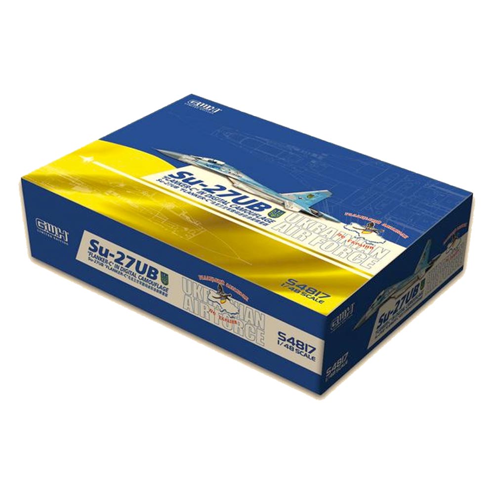 Great Wall Hobby S4817 Su-27UB Ukrainian Air Force 1:48 Plastic Model Kit