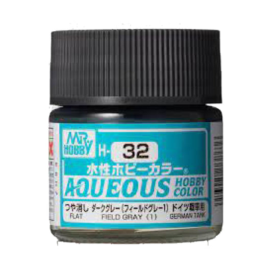 Mr Hobby Aqueous Hobby Colour H-032 Field Grey (G) 10ml Acrylic Paint