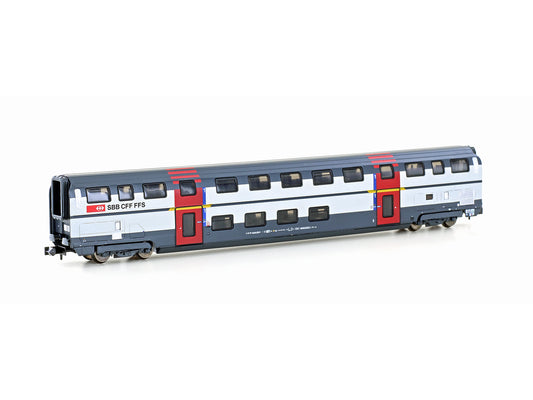 Hobbytrain SBB IC2020 1st Class Bi-Level Coach V N Gauge H25126