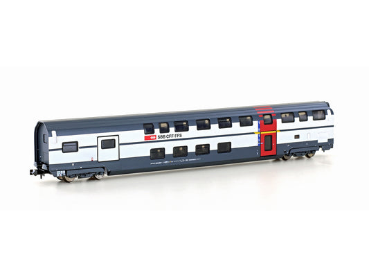 Hobbytrain SBB IC2020 1st Class Bi-Level Baggage Coach V N Gauge H25128