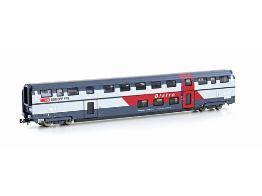 Hobbytrain SBB IC2020 Bi-Level Restaurant Coach V N Gauge H25130