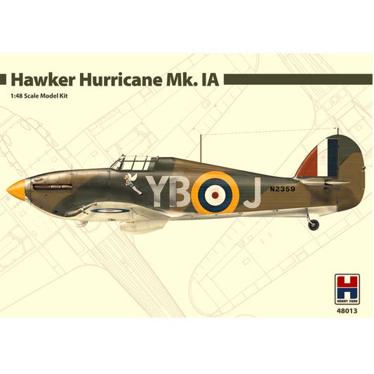 Hobby 2000 48013 Hawker Hurricane Mk.IA 1:48 Aircraft Plastic Model Kit