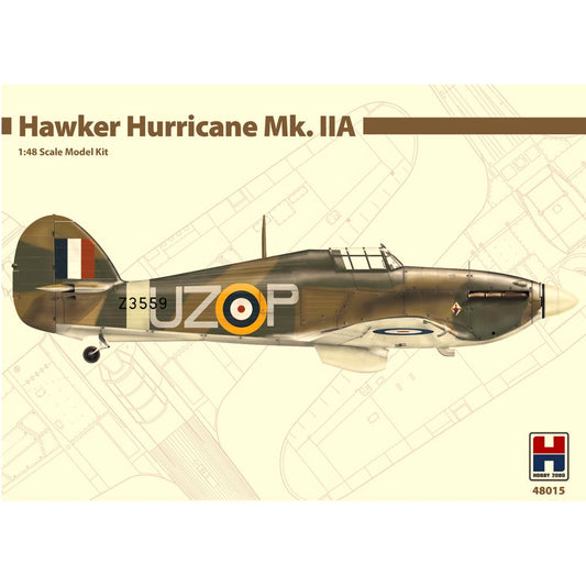 Hobby 2000 48015 Hawker Hurricane Mk.IIA 1:48 Aircraft Plastic Model Kit