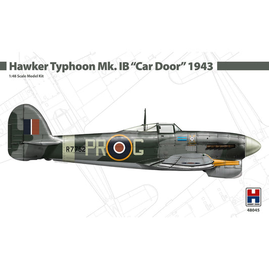 Hobby 2000 48045 Hawker Typhoon Mk. IB "Car Door" 1943 1:48 Model Kit