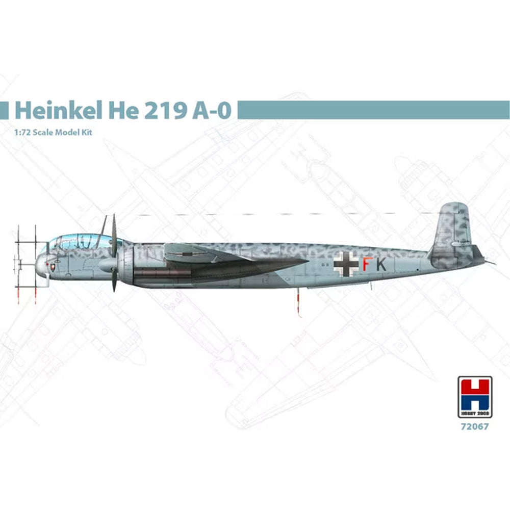 Hobby 2000 72067 Heinkel He 219 A-0 1:72 Model Kit