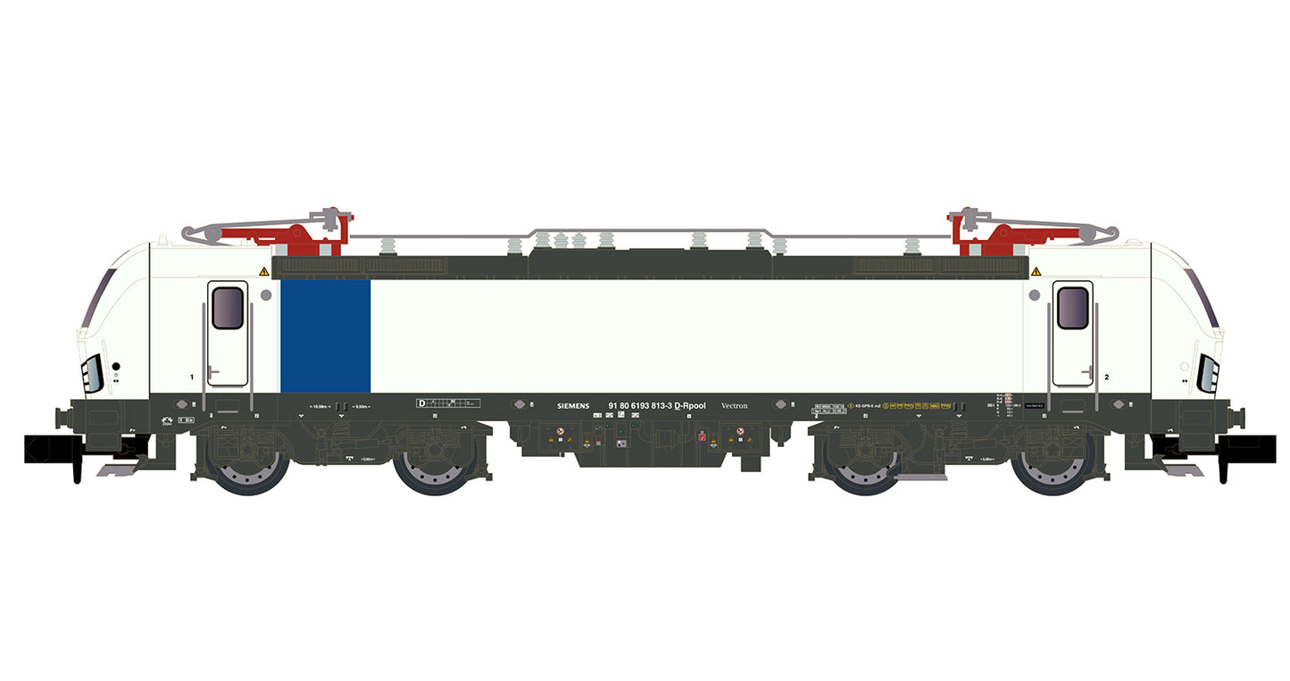 Hobbytrain 30156 Railpool BR193 813 Alpen-Sylt-Express Electric Loco VI N Gauge