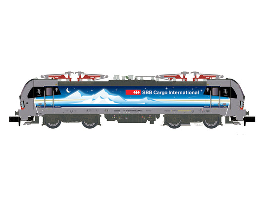 Hobbytrain SBB Cargo BR193 110 Goldpiercer Electric Locomotive VI N Gauge H30175