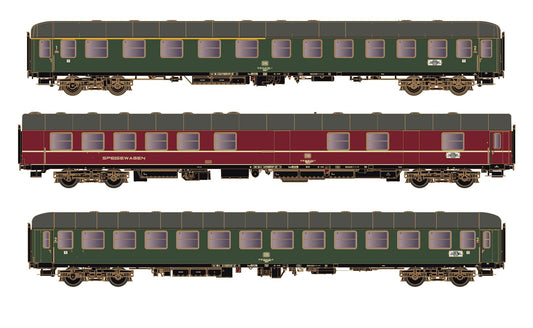 Hobbytrain 43036  DB D1213 Dortmund-Oberstdorf Coach Set 1 (3) IV HO
