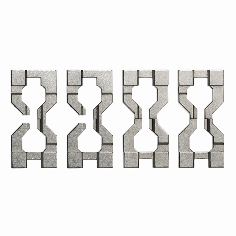 Huzzle Hourglass - Cast Metal Puzzle Brainteaser by Hanayama H5119