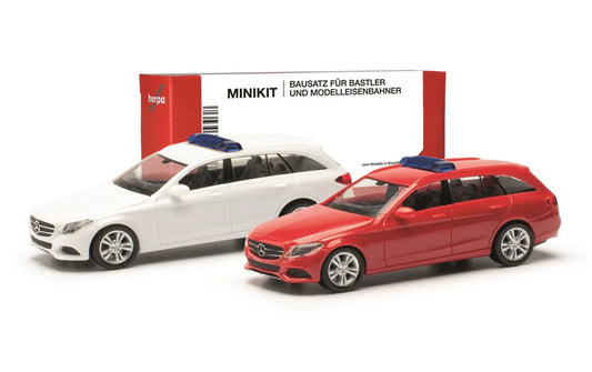 Herpa Minikit MB C Class T (2) HA013284-003 HO Gauge