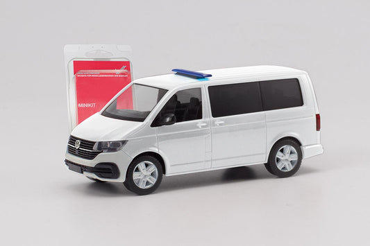 Herpa Minikit VW T6.1 Bus White HA013895 HO Gauge