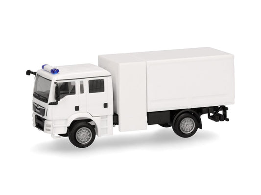 Herpa Minikit MAN TGM MzGW Multi Purpose Van White HA014151 HO Gauge