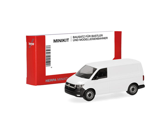 Herpa Minikit VW T6.1 Transporter White HA014267 HO Gauge