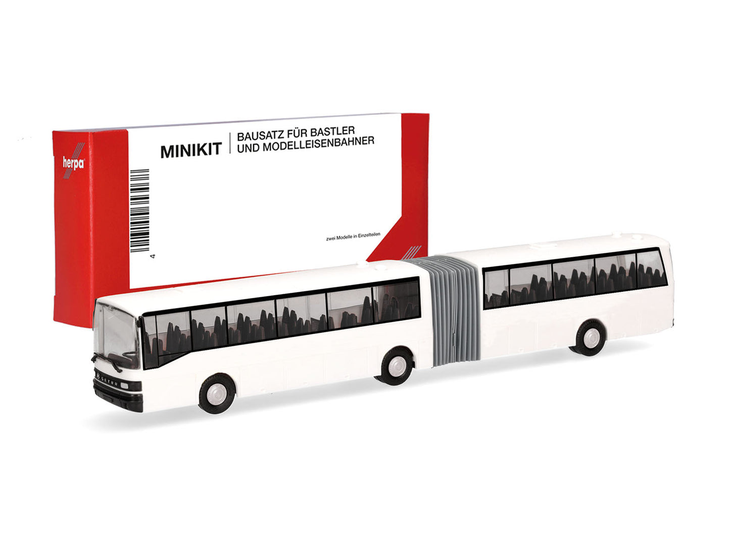 Herpa Minikit Setra 221 UL White HA014342 HO Gauge