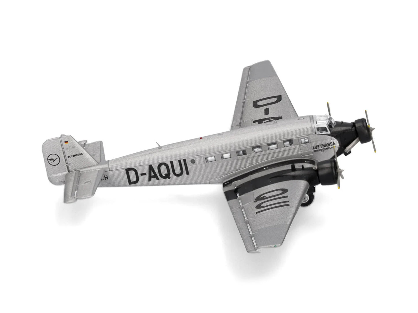 Herpa Junkers Ju52 Lufthansa D-AQUI (1:160) HA019040-001 N Gauge