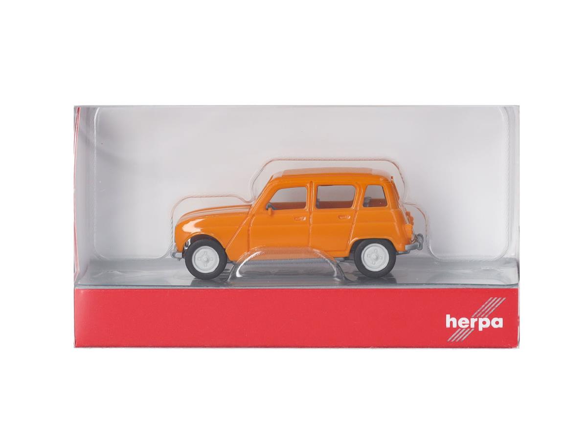 Herpa Renault R4 Orange HA020190-010 HO Gauge
