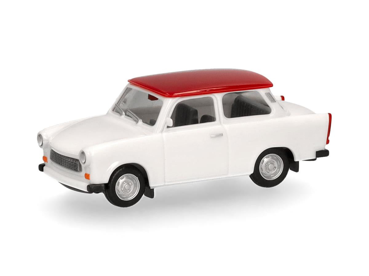 Herpa Trabant 601 Limousine White/Red HA020763-007 HO Gauge