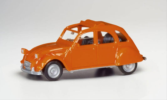 Herpa 020824-006 Citroen 2CV Orange Red HO