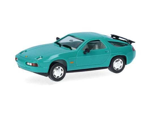 Herpa Porsche 928 S4 Turquoise HA023580-002 HO Gauge