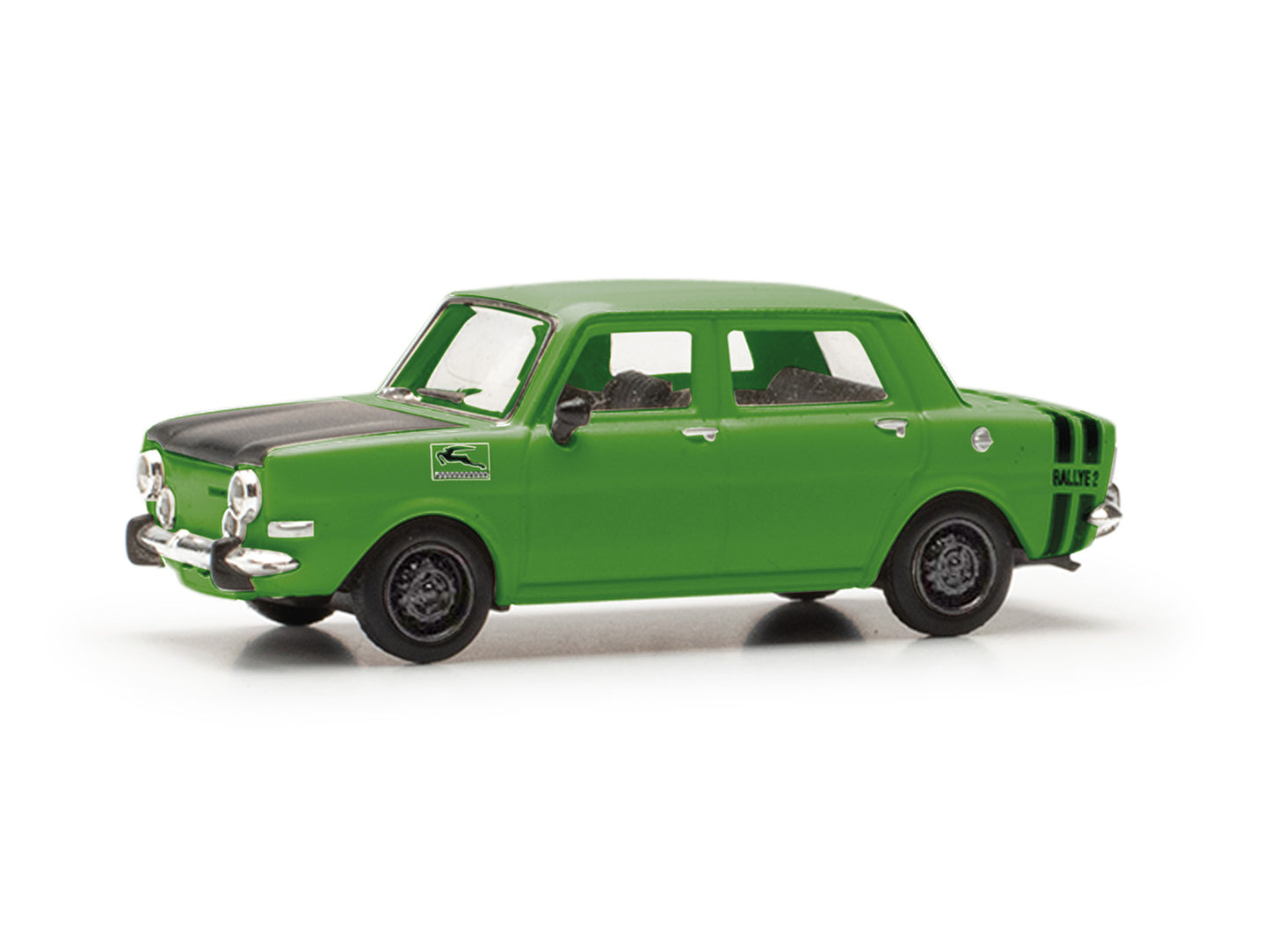 Herpa Simca Rallye II Yellow/Green HA024358-005 HO Gauge