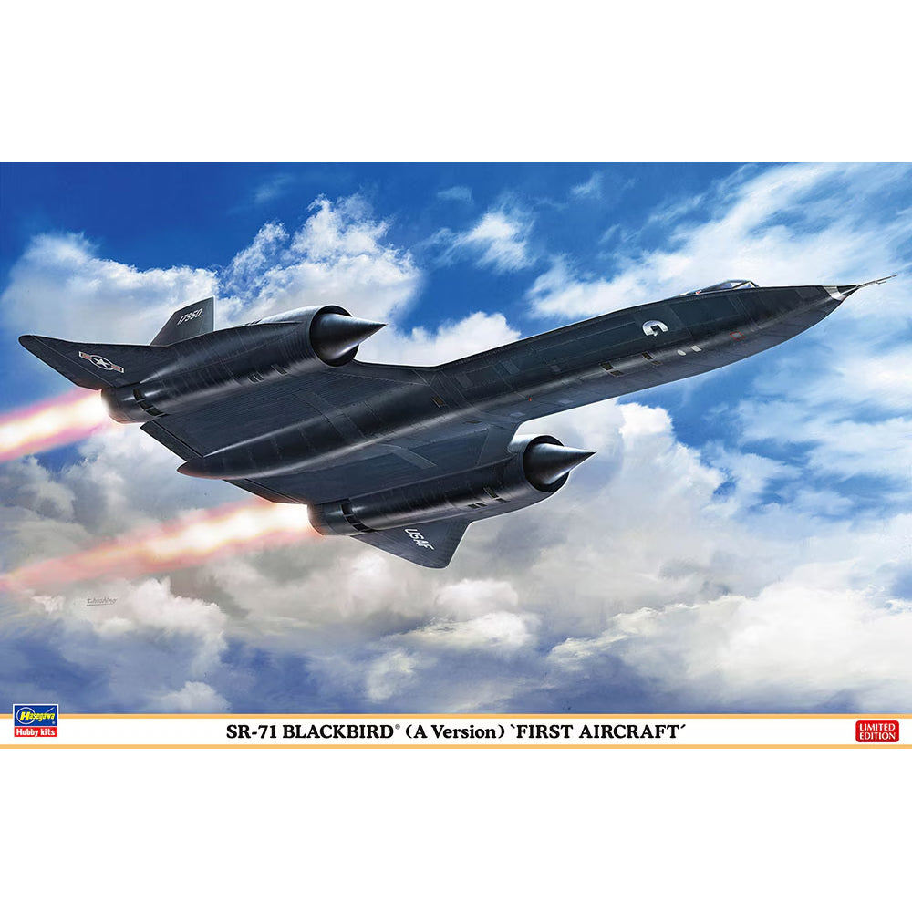 Hasegawa 02464 SR-71 Blackbird (A Version) 'First Aircraft' 1:72 Model Kit