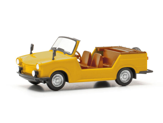 Herpa Trabant Kubel Yellow HO Gauge HA024808-004
