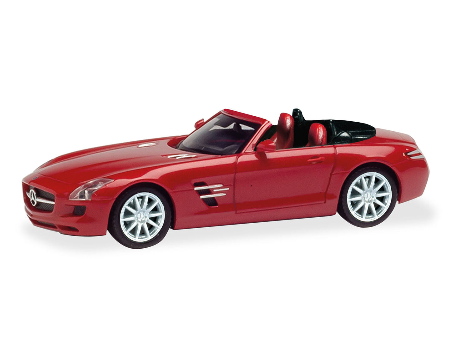 Herpa MB SLS AMG Roadster Fire Opal HA024853-002 HO Gauge