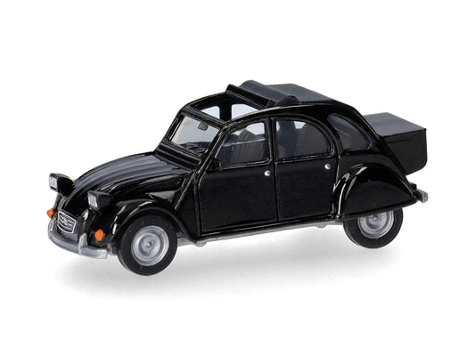 Herpa Citroen 2CV Black HA027632-007 HO Gauge