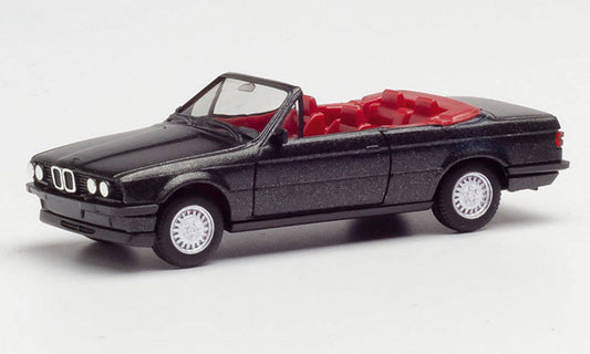 Herpa 030595-002 BMW 3 Series Cabriolet Metallic Black HO