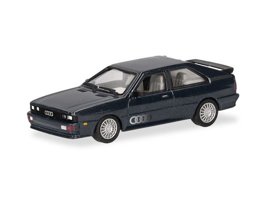 Herpa Audi Quattro Amazon Blue Metallic HA033336-006 HO Gauge