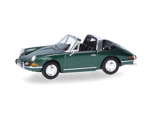 Herpa Porsche 911 Targa Silver Metallic HO Gauge HA033732-004